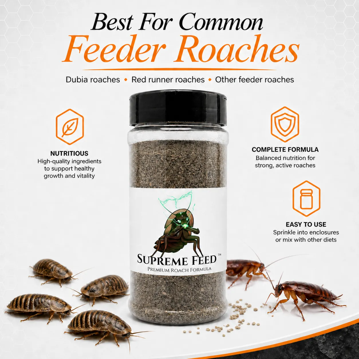 Supreme Feed ™ - Premium Roach Formula - Image 9