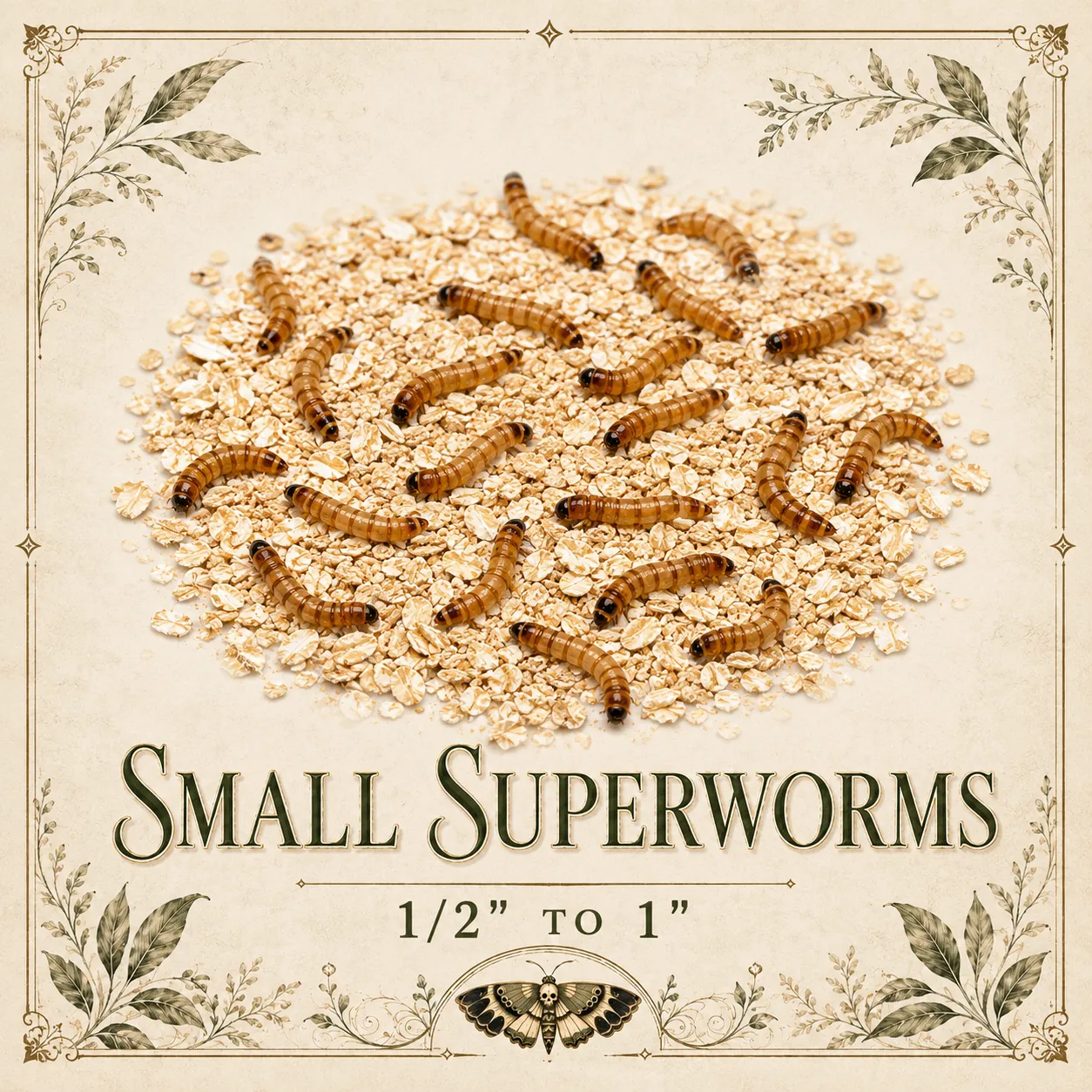 Small Superworms - 0.5-1"